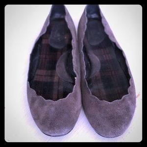 Born Allie suede flats